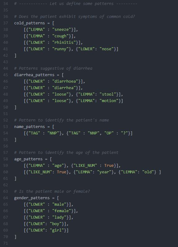Information Extraction Using spaCy’s Pattern Matcher : Rangarajan ...