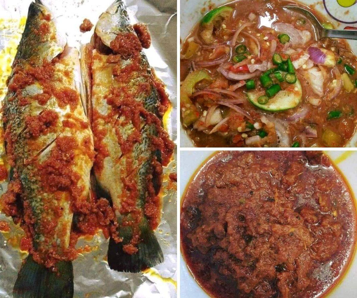 Che nom akan tunjuk cara sediakan pes sambal berempah . Pes Ikan Bakar Ada Pulak Sambal Air Asam Padulah