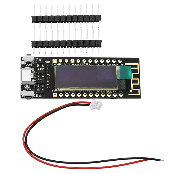 WeMos TTGO ESP8266 Chip WiFi 0.91" OLED CP2014 ESP8266 WiFi Modulo nodemcu per Arduino WeMos TTGO ESP8266 Chip WiFi 0.91" OLED CP2014 ESP8266 WiFi Modulo nodemcu per Arduino