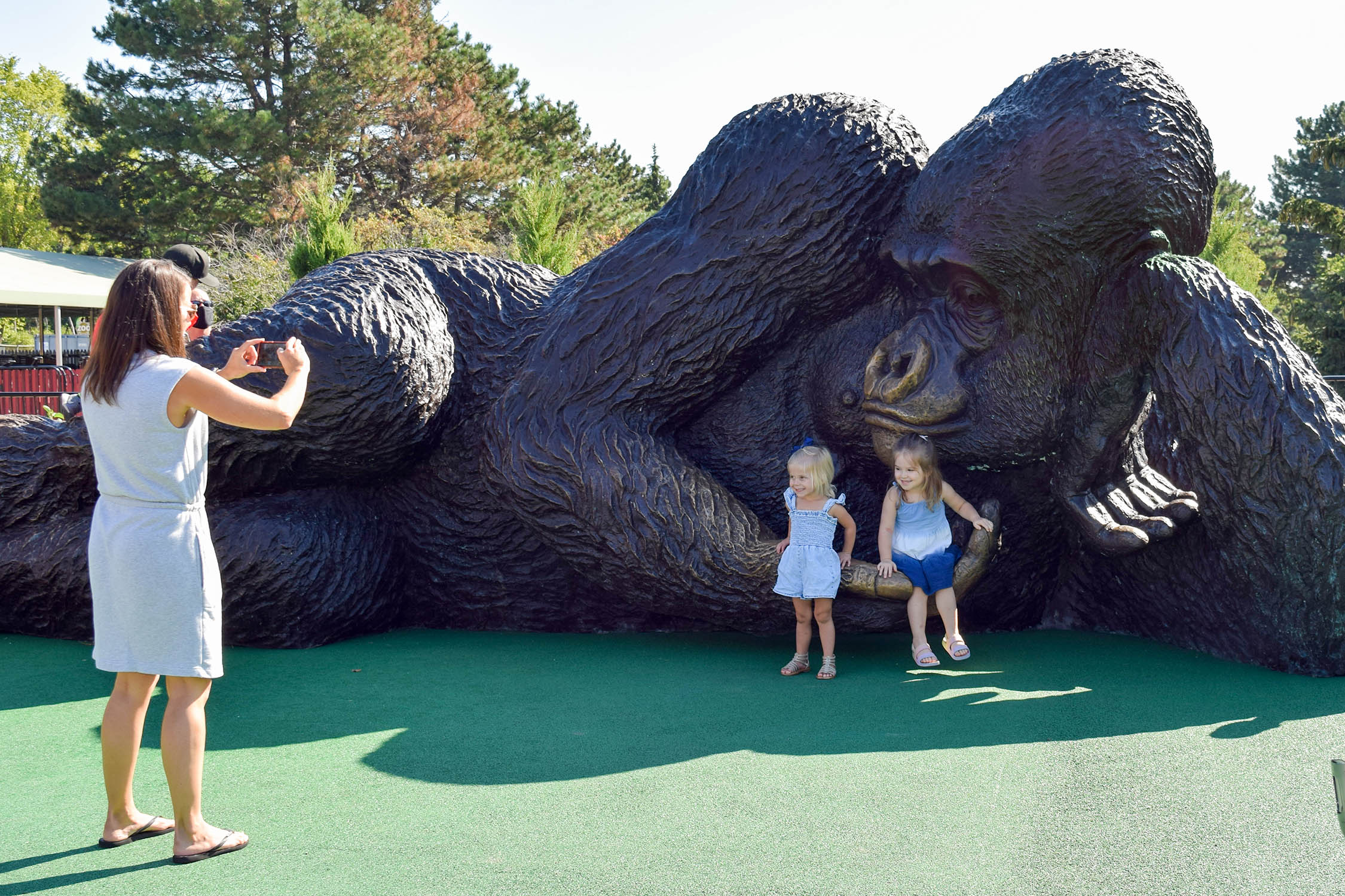 Brookfield Zoo now home to world’s largest gorilla sculpture