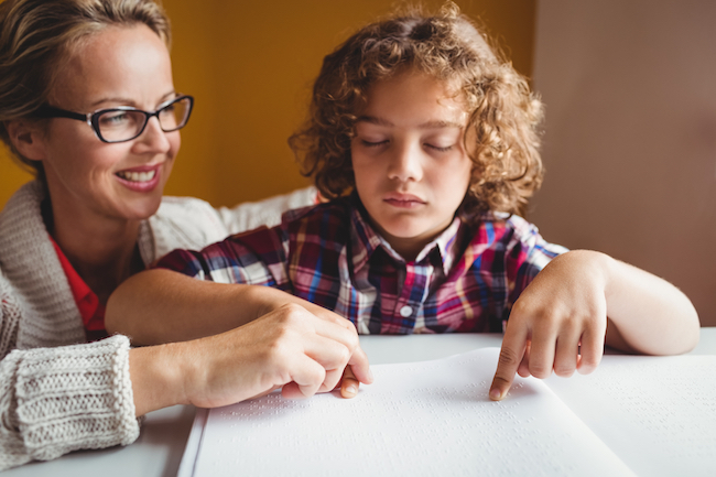 Find out how to shorten blinds in this article from howstuffworks. Typing for the blind and visually impaired