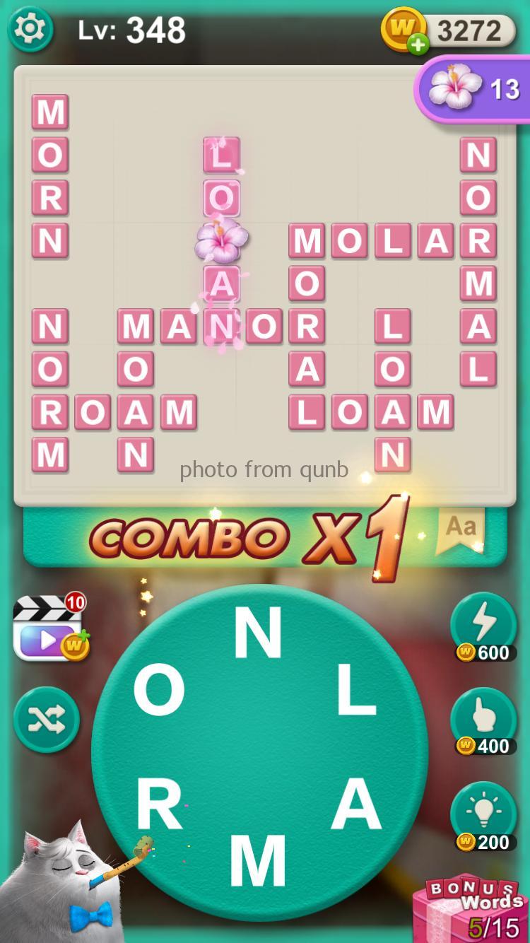 Sepanjang hari belum dapat ikan. Word Villas Level 348 Answers Qunb
