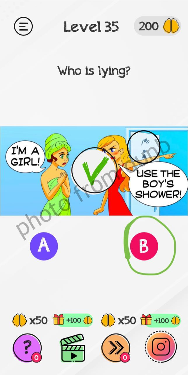 This crossword clue was last seen today on daily themed mini crossword puzzle. Braindom Level 35 Qunb