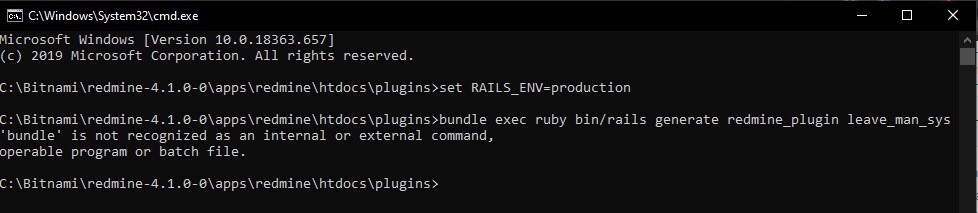 Current bitnami redmine version - hetyservices