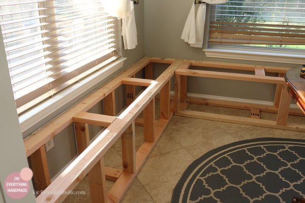 You can either make repairs to the existing toilet seat or replacing it altogether. Kitchen Nook Makeover | Adding a Bench