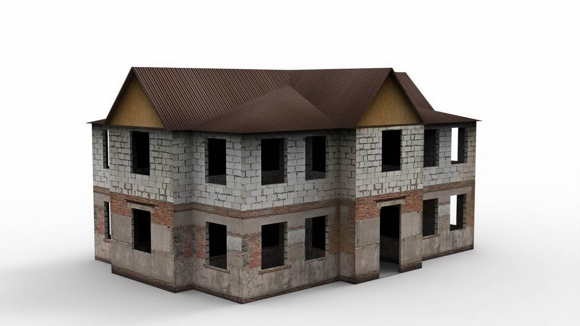 Construction Site 3d Model
