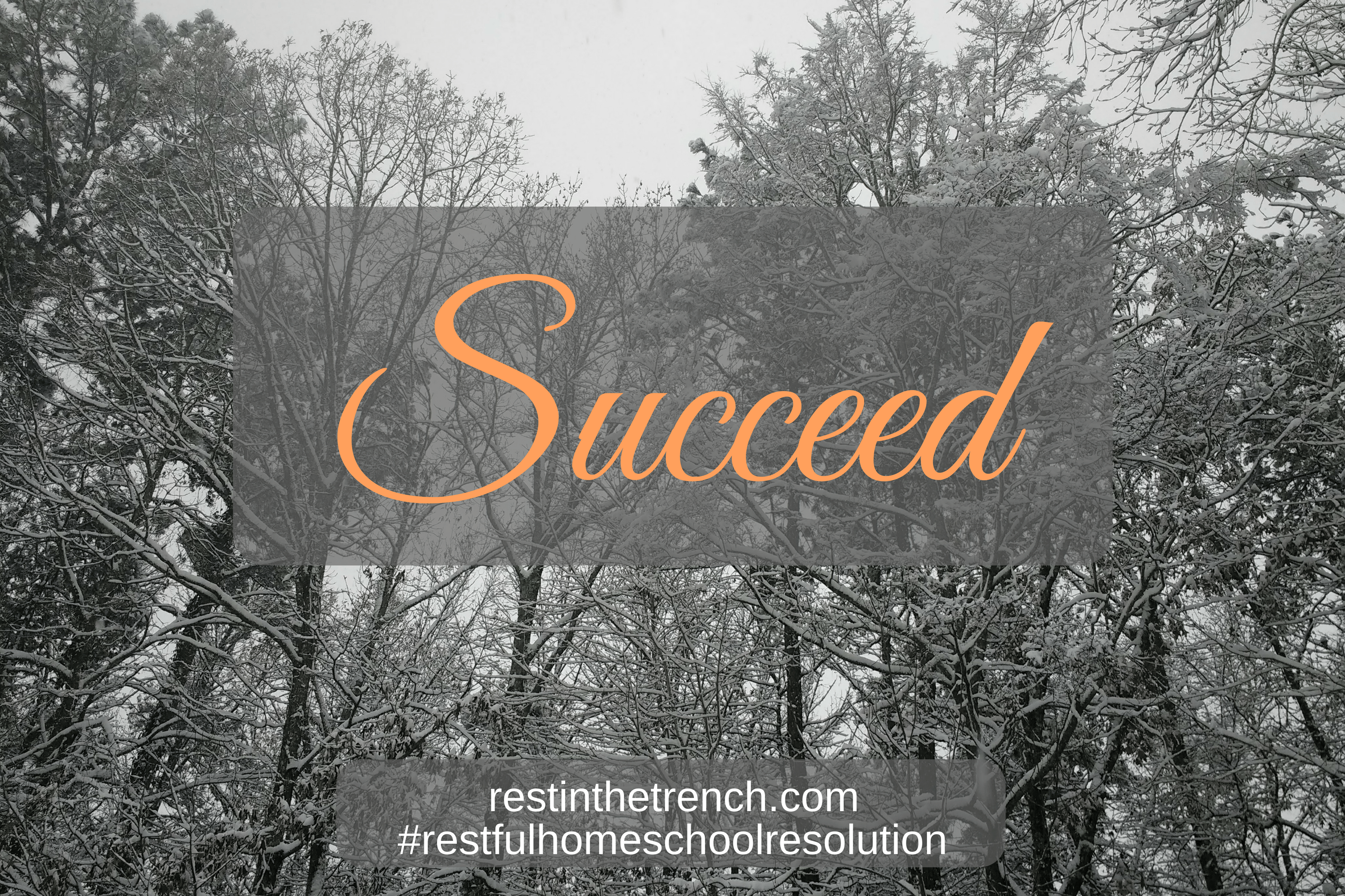 One step in your commitment to seek Jesus first for a restful homeschool