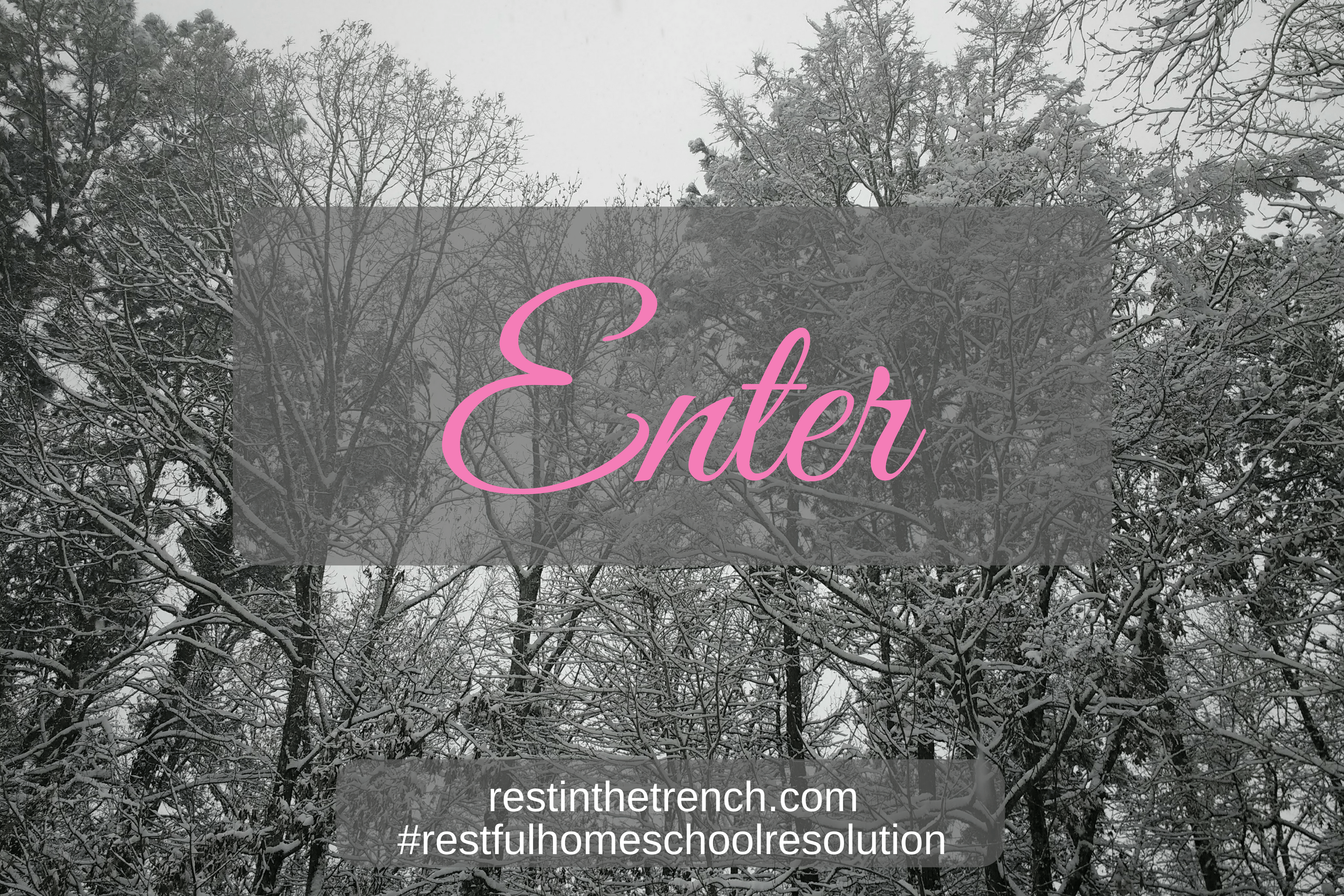 One step in your commitment to seek Jesus first for a restful homeschool.
