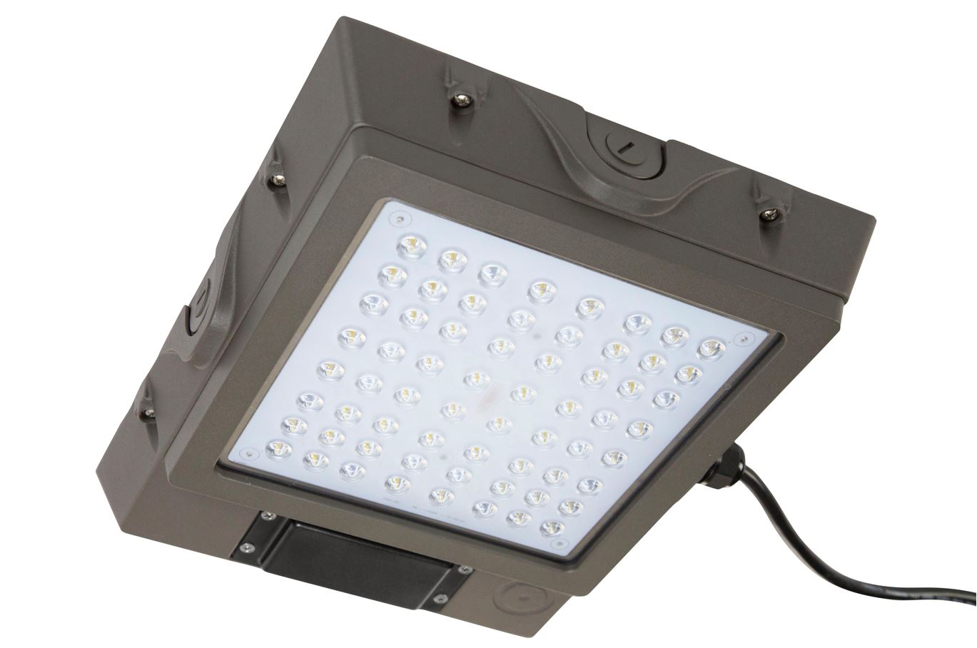 Low Profile LED Canopy Light Includes Occupancy Sensor retrofit
