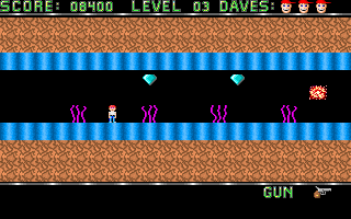 It was developed for the apple ii and dos as an example game to accompany his article about his . Dangerous Dave Dos Online Game Retrogames Cz