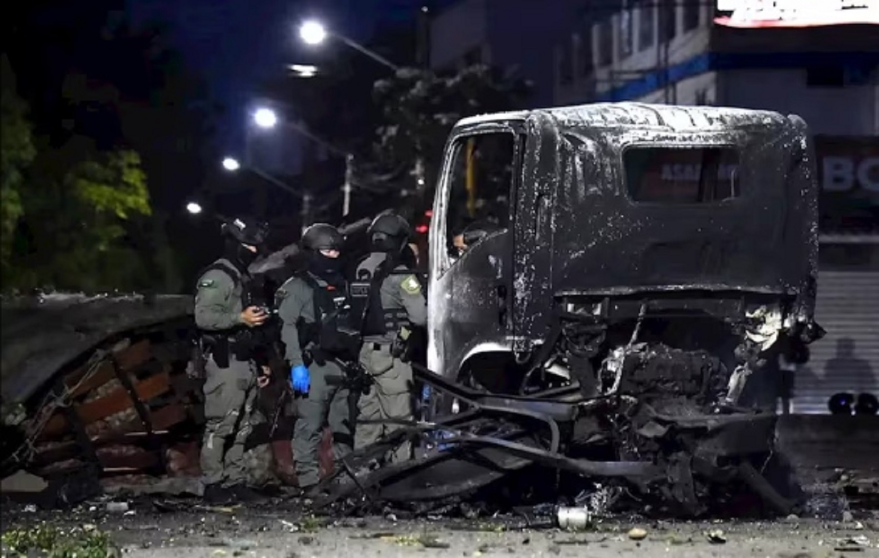 Imagen de la noticia "Coche bomba en Cúcuta: once heridos y máxima tensión en Colombia a días del cambio de gobierno" publicada por rionegro.com.ar