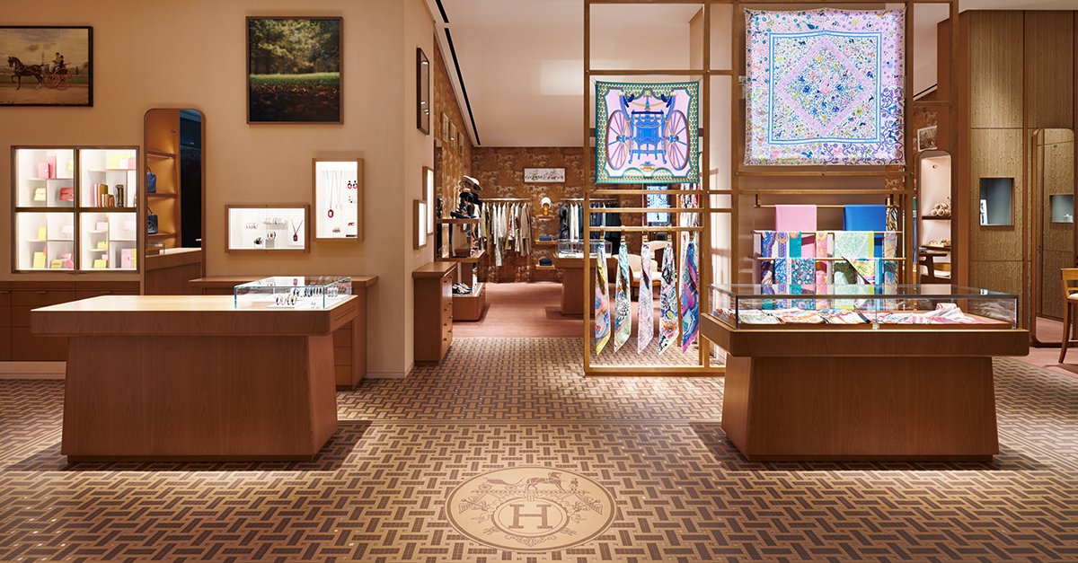 Hermes Opens Renovated Store in Japan Retail & Leisure International