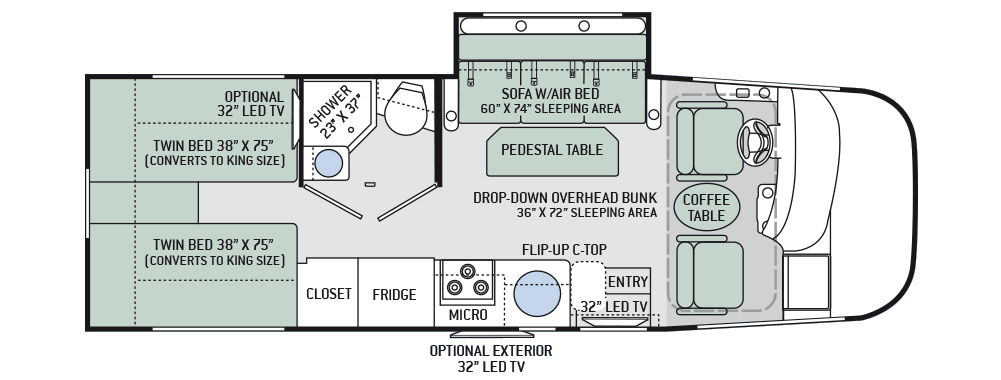 The diy network shows you two products that allow you to safely control a power switch with your foot. Thor 2016 Axis RUV Class A Motorhome