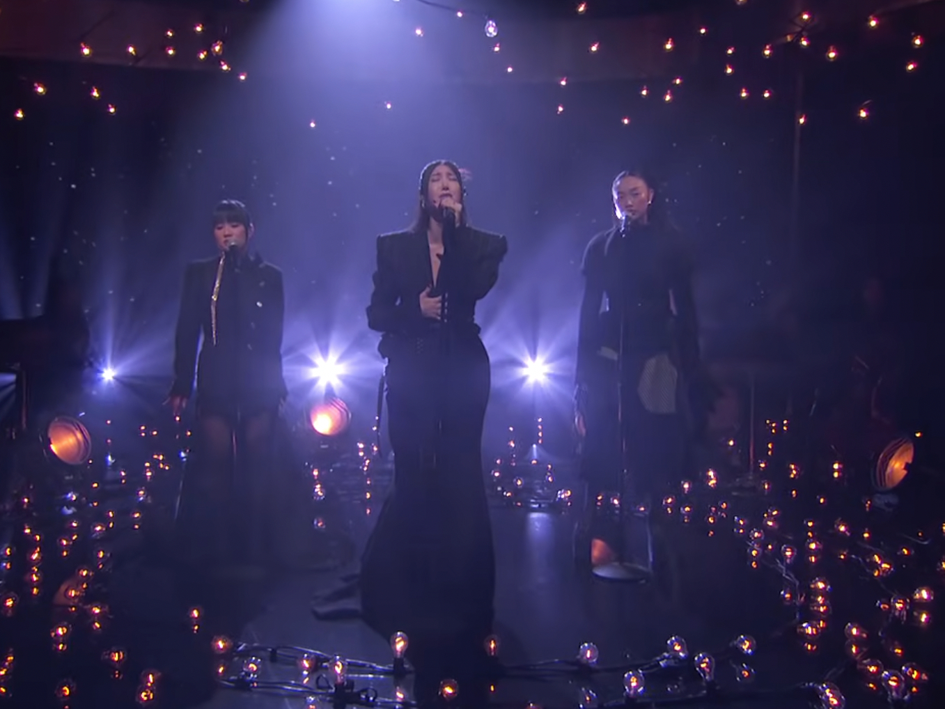 ‘KPop Demon Hunters’ Singers Showcase ‘Golden’ on ‘Kimmel’