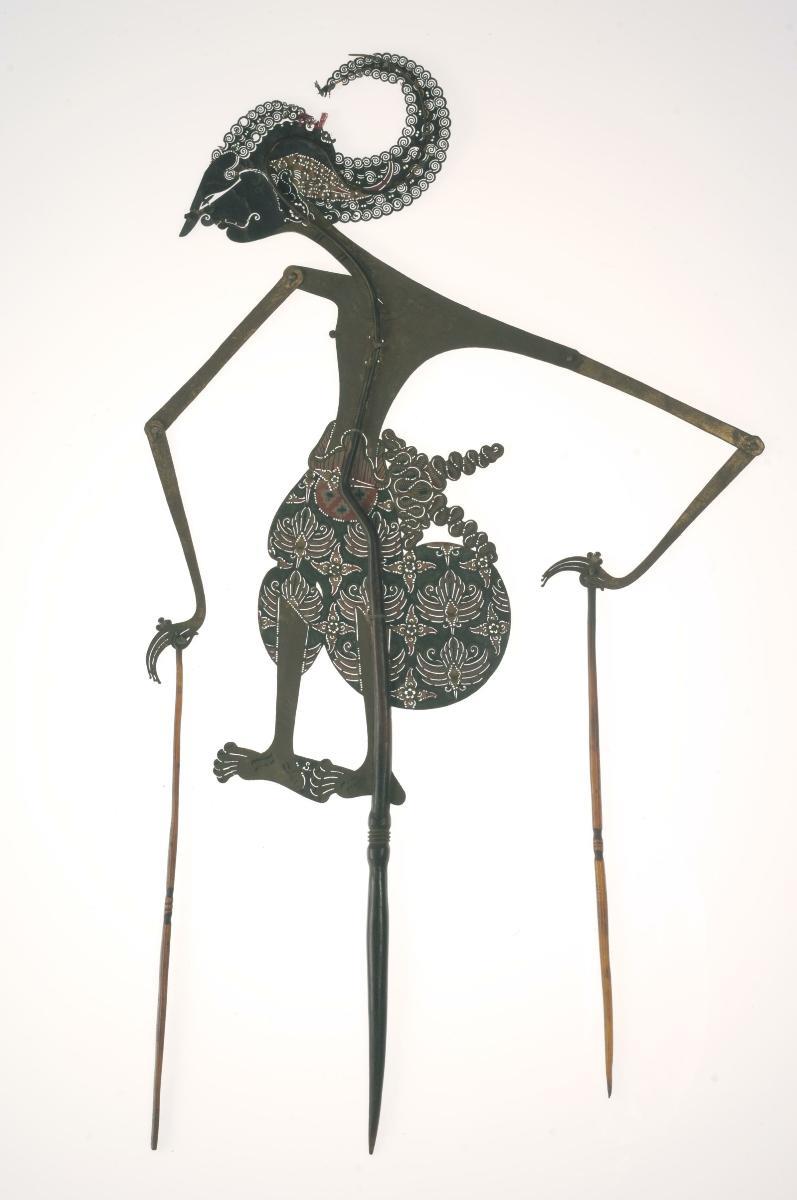 In wayang purwa tradition for 'war hero': Shadow Puppet Arjuna