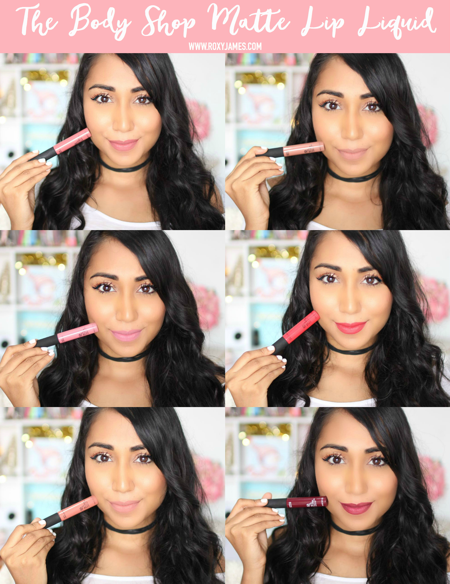 The body shop matte lip liquid is specially formulated to glide on effortlessly like a gloss, and set with the rich, creamy color and velvety touch of matte . The Body Shop Matte Lip Liquid Swatches On Tan Olive Skin