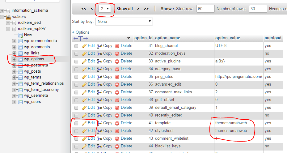 Cara install wordpress di cpanel · 1. Install Theme Wordpress Melalui Phpmyadmin Di Cpanel