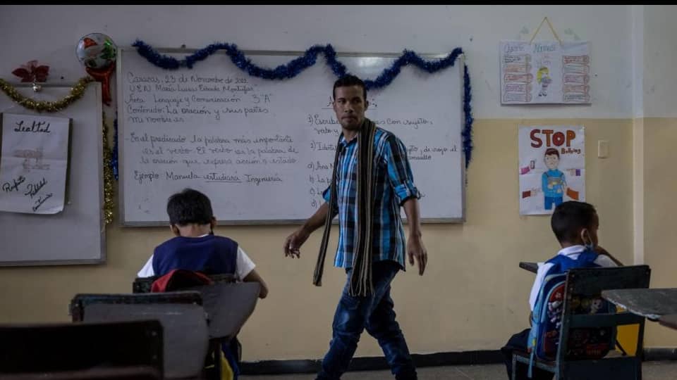 La matricula escolar disminuyó 10% en Venezuela por la diáspora