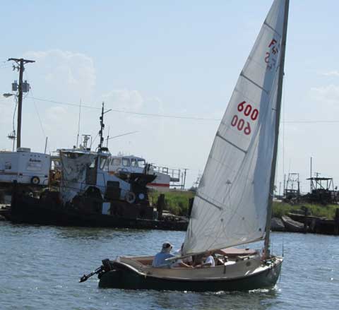House beautiful dream rental host kirby ﻿﻿porterfield gives us a tour of the tiny catskill cabin in new york. Cape Cod Catboat, Rockport, Texas, sailboat for sale from