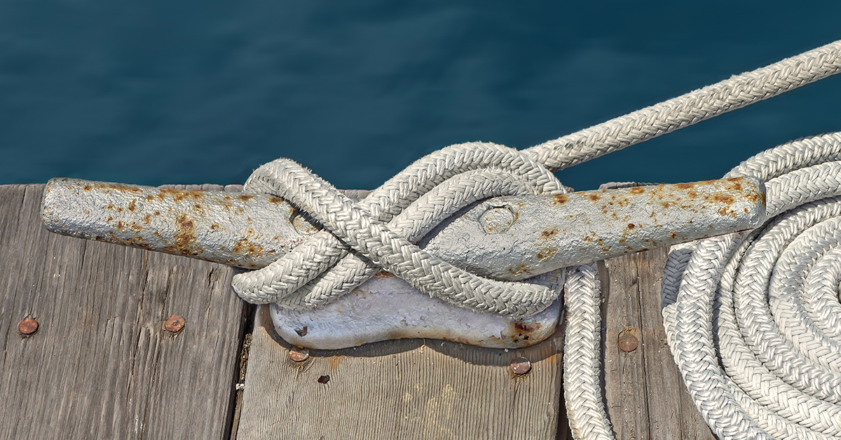 A bowline forms a fixed noose at the end of the line . How To Tie The Cleat Hitch Knot And The 1 Mistake Most Boaters Make