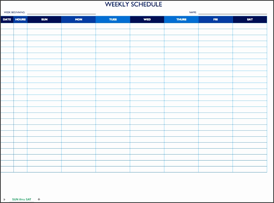 9 daily work schedule template in ms word sampletemplatess