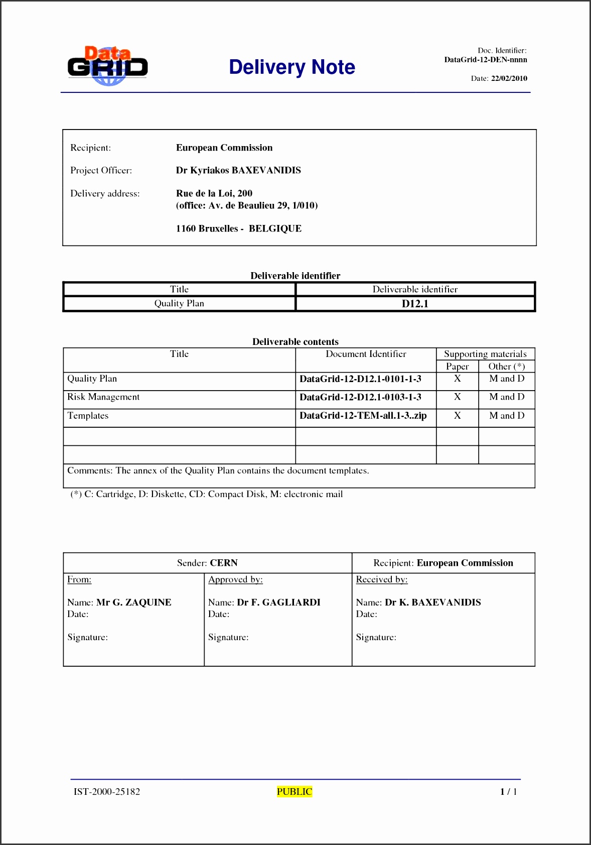 10 delivery note template free sampletemplatess sampletemplatess