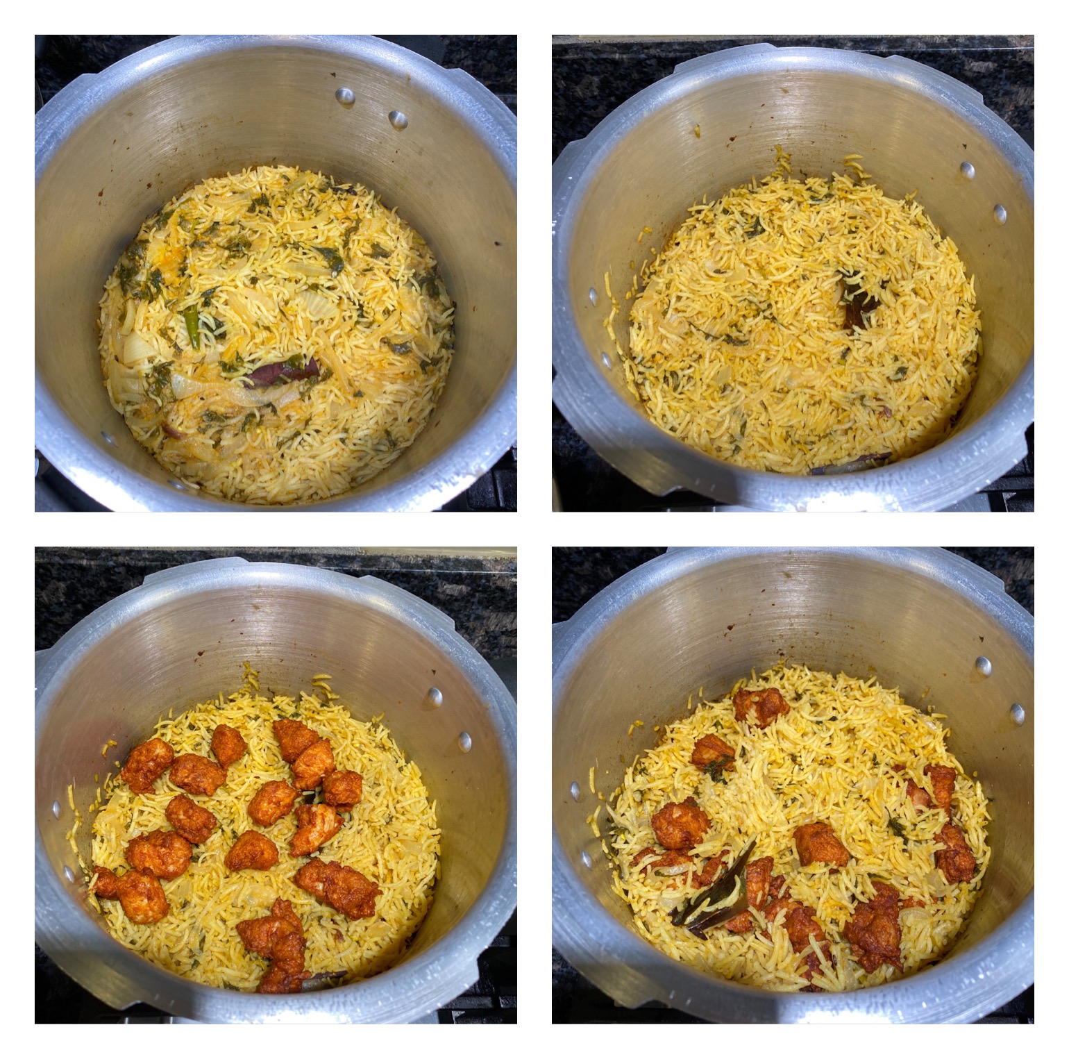 air fryer chicken 65 biryani Sandhya's recipes