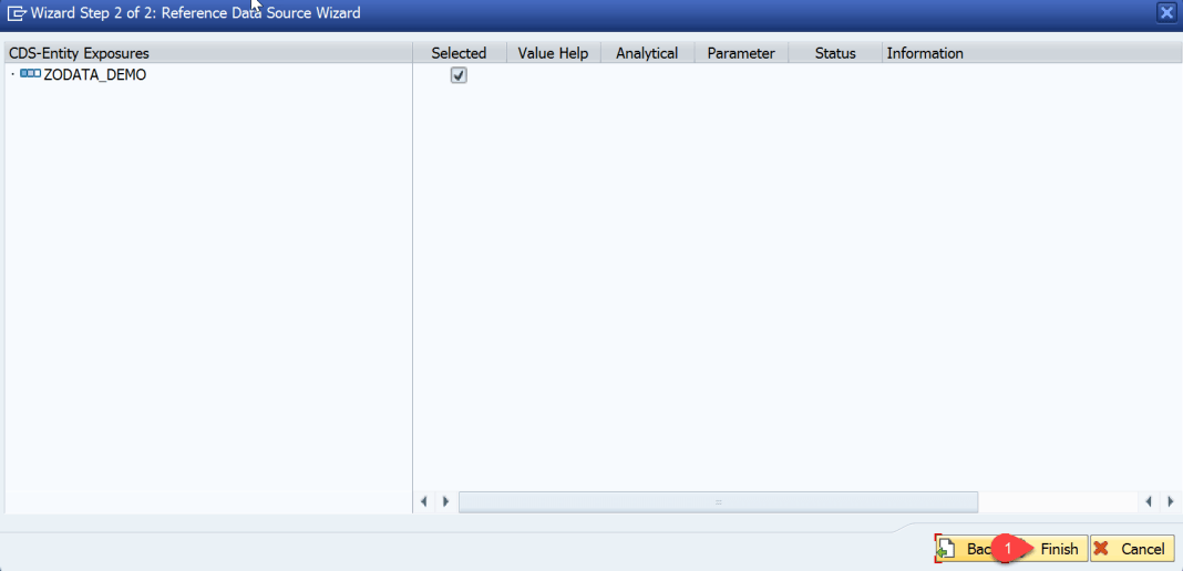 How to create OData service for ABAP CDS views using Referenced Data