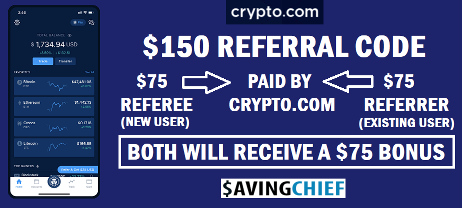 Lairq8yz7g this crypto.com referral code grants you with $50 for free! 150 Crypto Com Referral Code Sign Up Bonus Savingchief