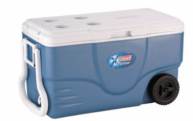 100 qt wheeled cooler