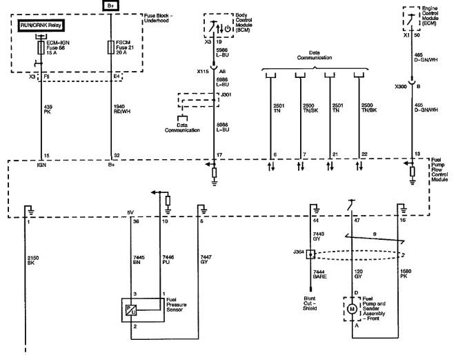 I purchased an aftermarket fuel pump for my truck. Gm Fuel System Control Module Fscm Scannerdanner Forum Scannerdanner