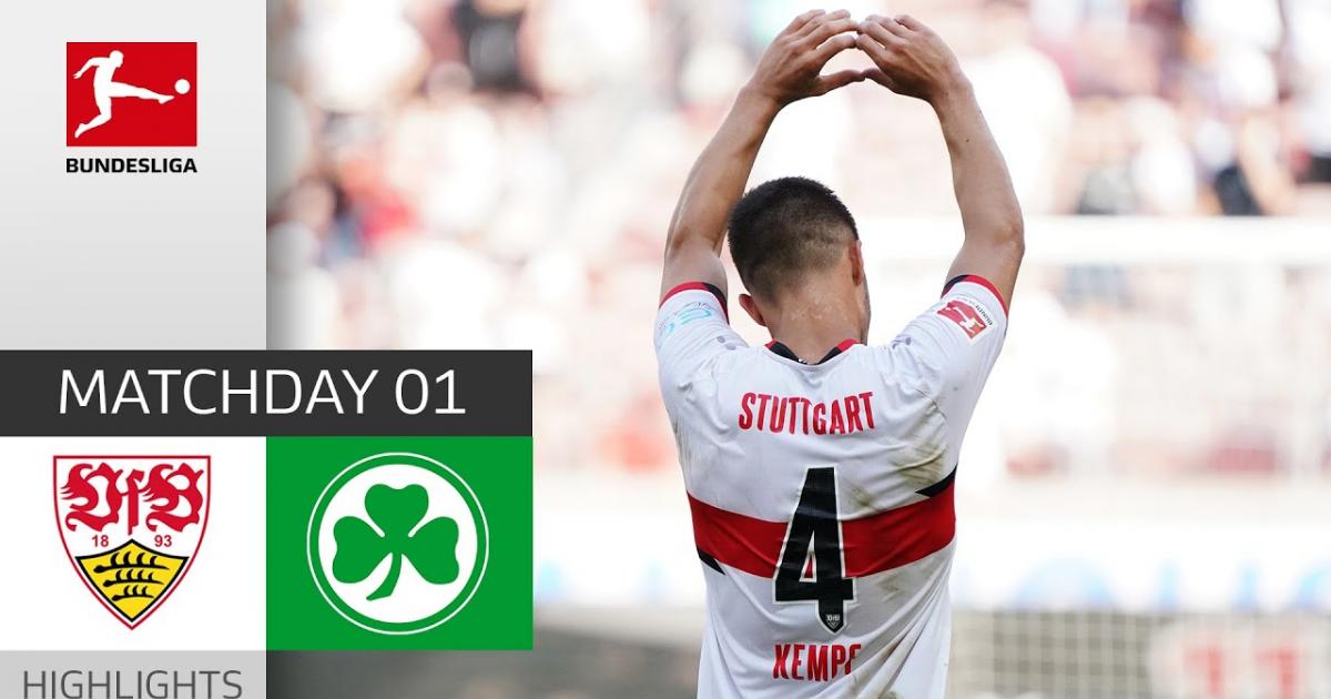 Vfb stuttgart enter the match with 0 wins, 0 draws, and a whopping 0 . Stuttgart Vs Greuther Furth Livescore And Live Video Germany Bundesliga Scorebat Live Football