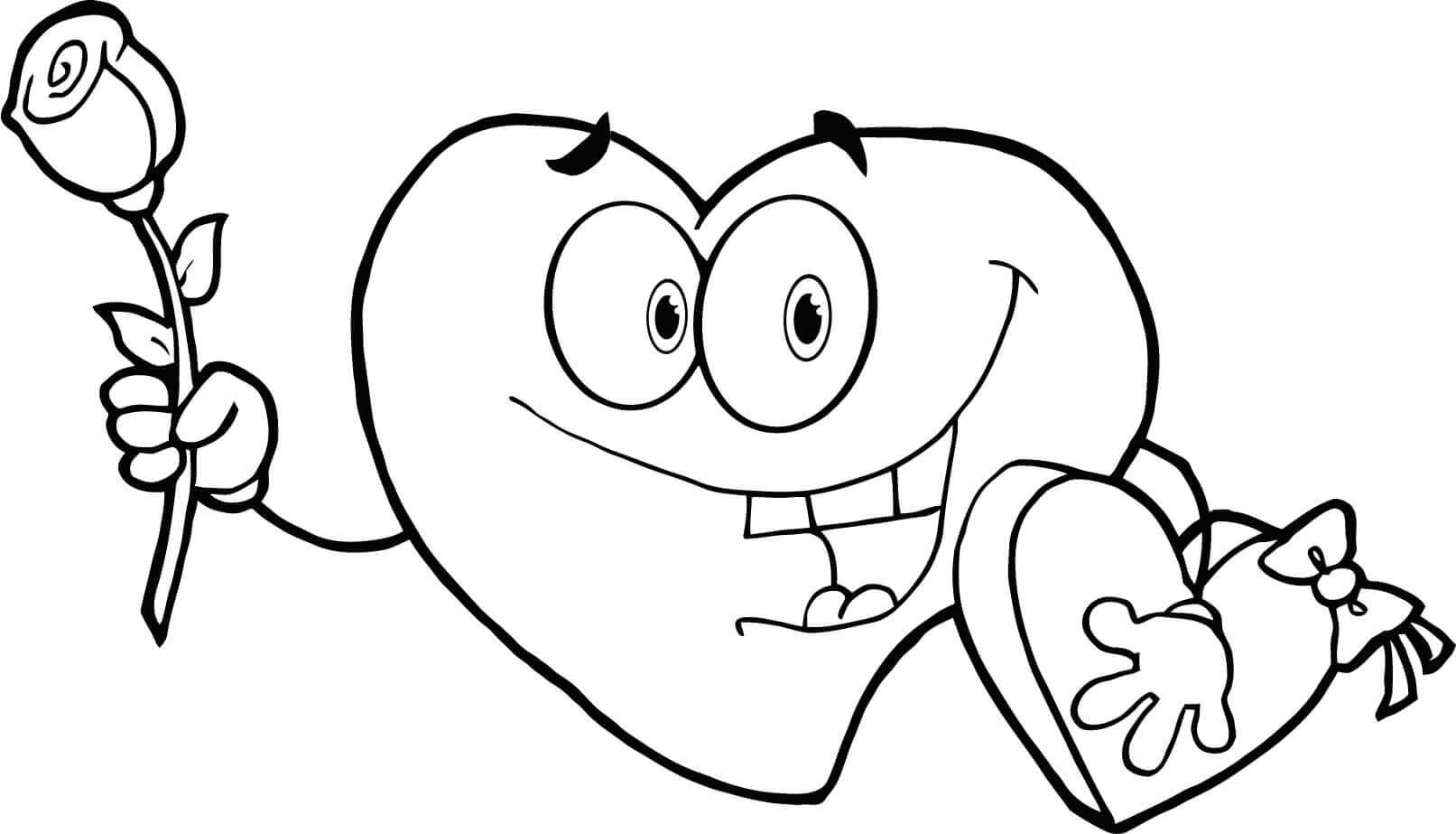 35 free printable heart coloring pages