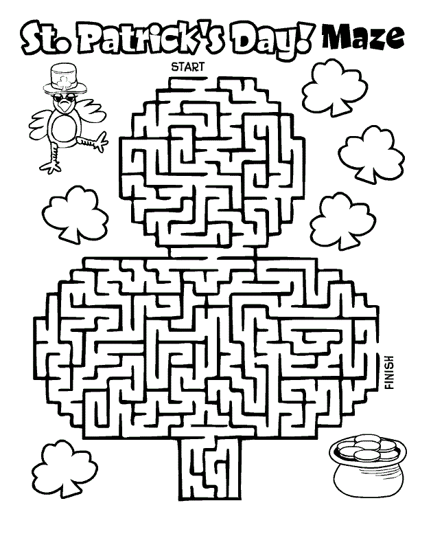 What you thought you knew about st. Free Printable St Patrick S Day Coloring Pages