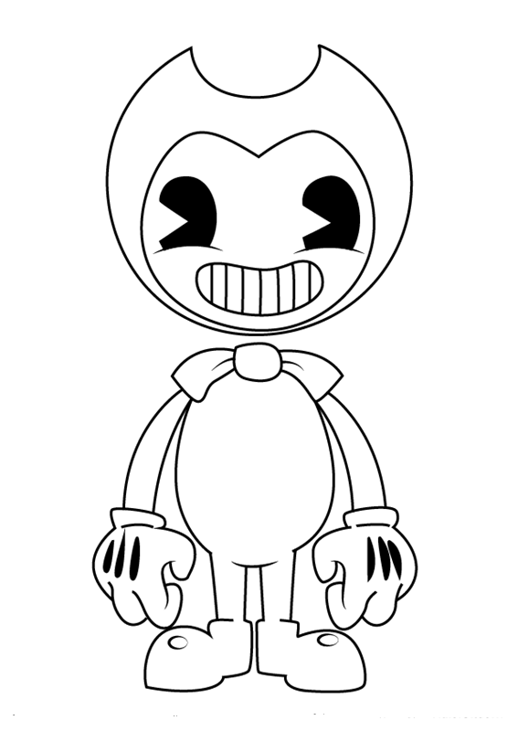 Enjoy a superior gaming … Free Printable Bendy And The Ink Machine Coloring Pages