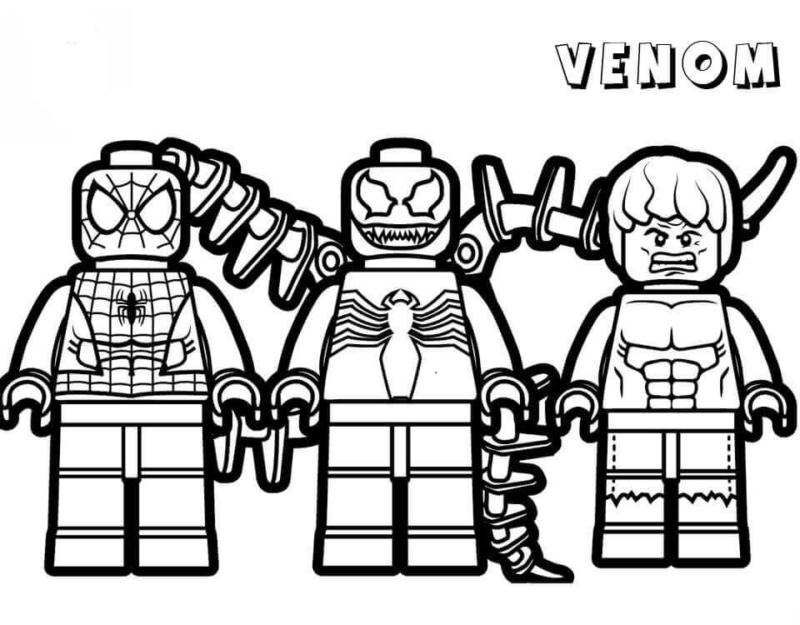 15 free printable venom coloring pages 9a0