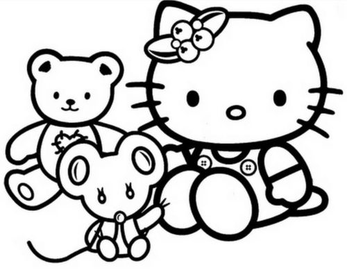 Learn how to use the white pages. 35 Free Hello Kitty Coloring Pages Printable