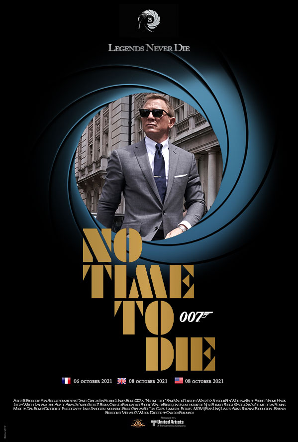 Action, adventure, thriller (2h43) âge légal 14/14 ans. Ba De Mourir Peut Attendre L Ultime James Bond Avec Daniel Craig De L Autre Cote Perche Avec Le Blanc Lapin