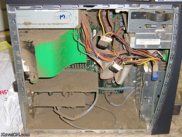 A heatsink compound, most known as thermal compound is a thick paste applied directly on the ic or cpu for a more direct heat transfer between . Very dusty computer. The importance of keeping your