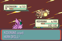 Sturdy allows the pokémon to survive with 1 hp if attacked at full hp with an attack that would otherwise knock it out. Serebii Net Generation Iii Attackdex Horn Drill