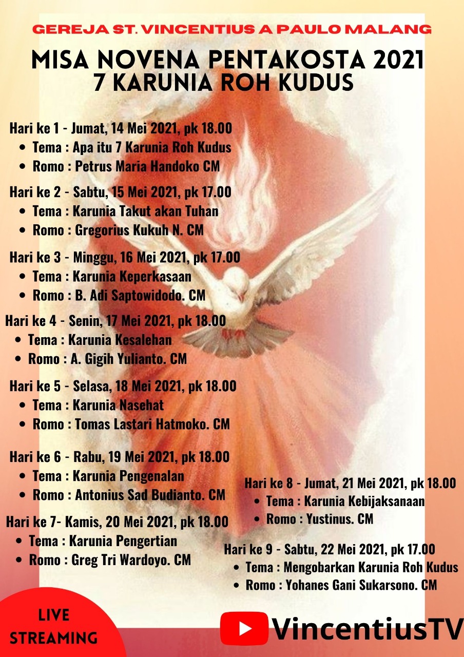 Novena Roh Kudus (3) | SESAWI.NET