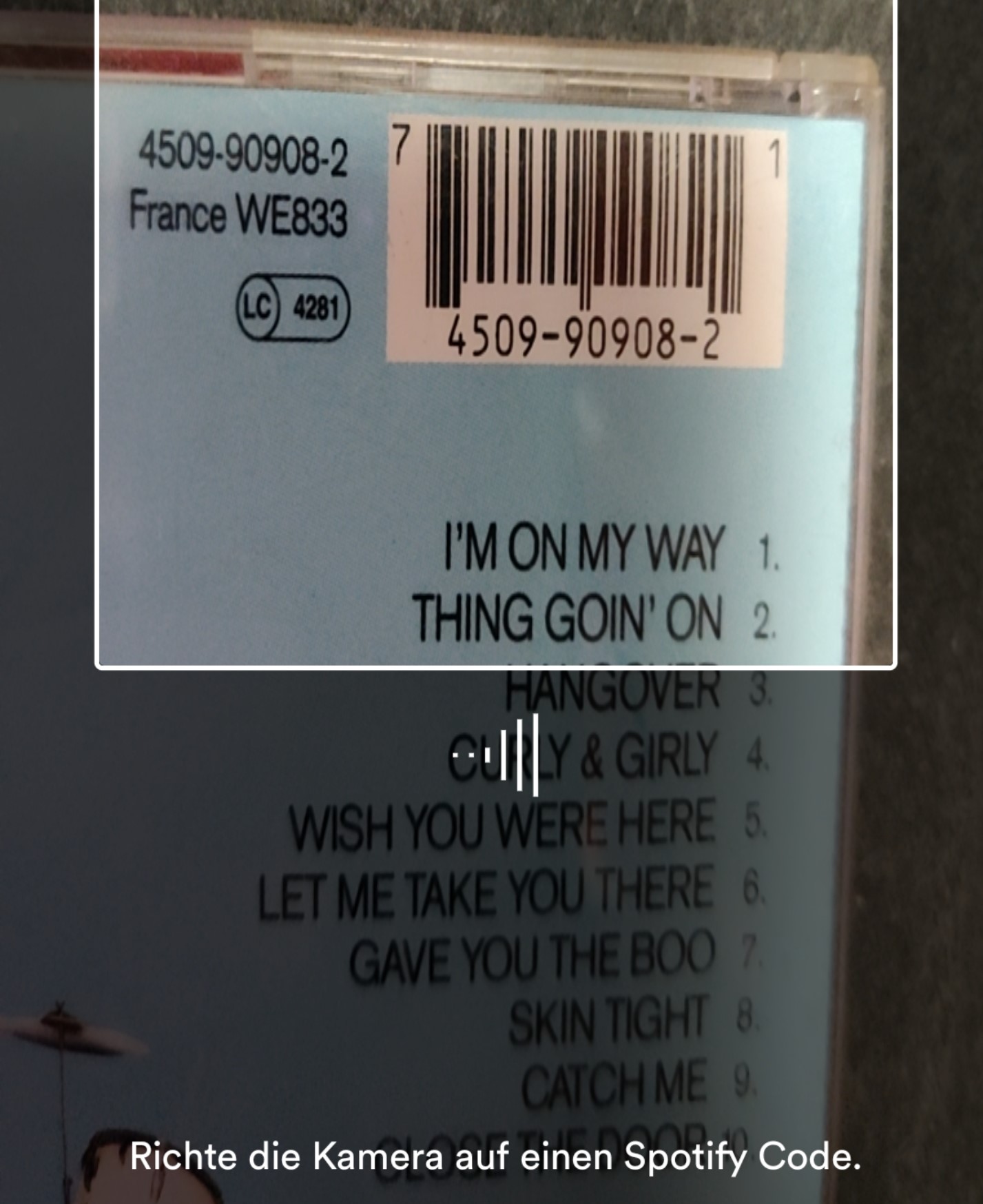 Idee Die Spotify App sollte Barcodes lesen können das BlogMagazin