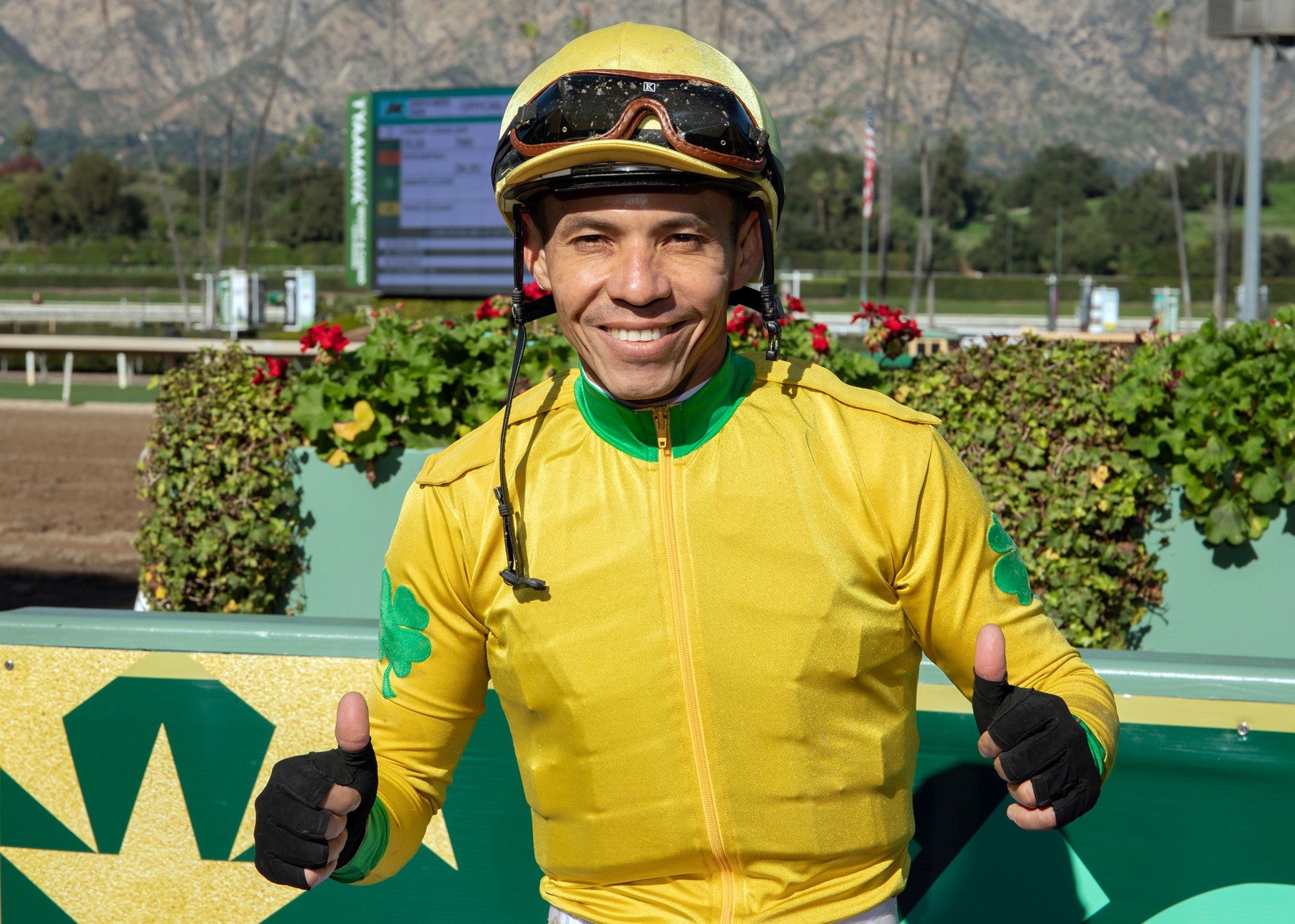 Jockey Emisael Jaramillo Aims for Kentucky Derby Breakthrough with Robusta in Santa Anita Derby