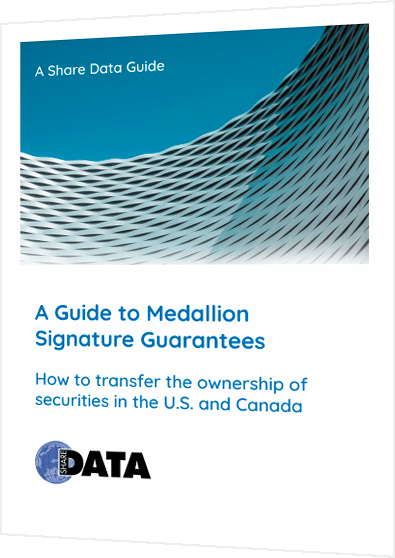 A medallion signature guarantee is a type of legally binding endorsement that ensures that your signature is genuine, and that the financial company issuing . The Medallion Signature Guarantee Guide Share Data