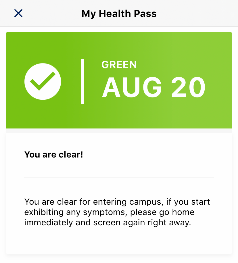 See this content immediately after . Health Pass On The Ssu App Shawnee State