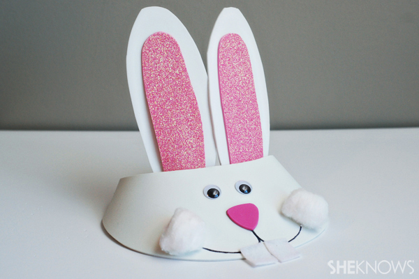 Two white and two pink, the pink being slightly smaller. Easter Party Crafts For Kids Sheknows