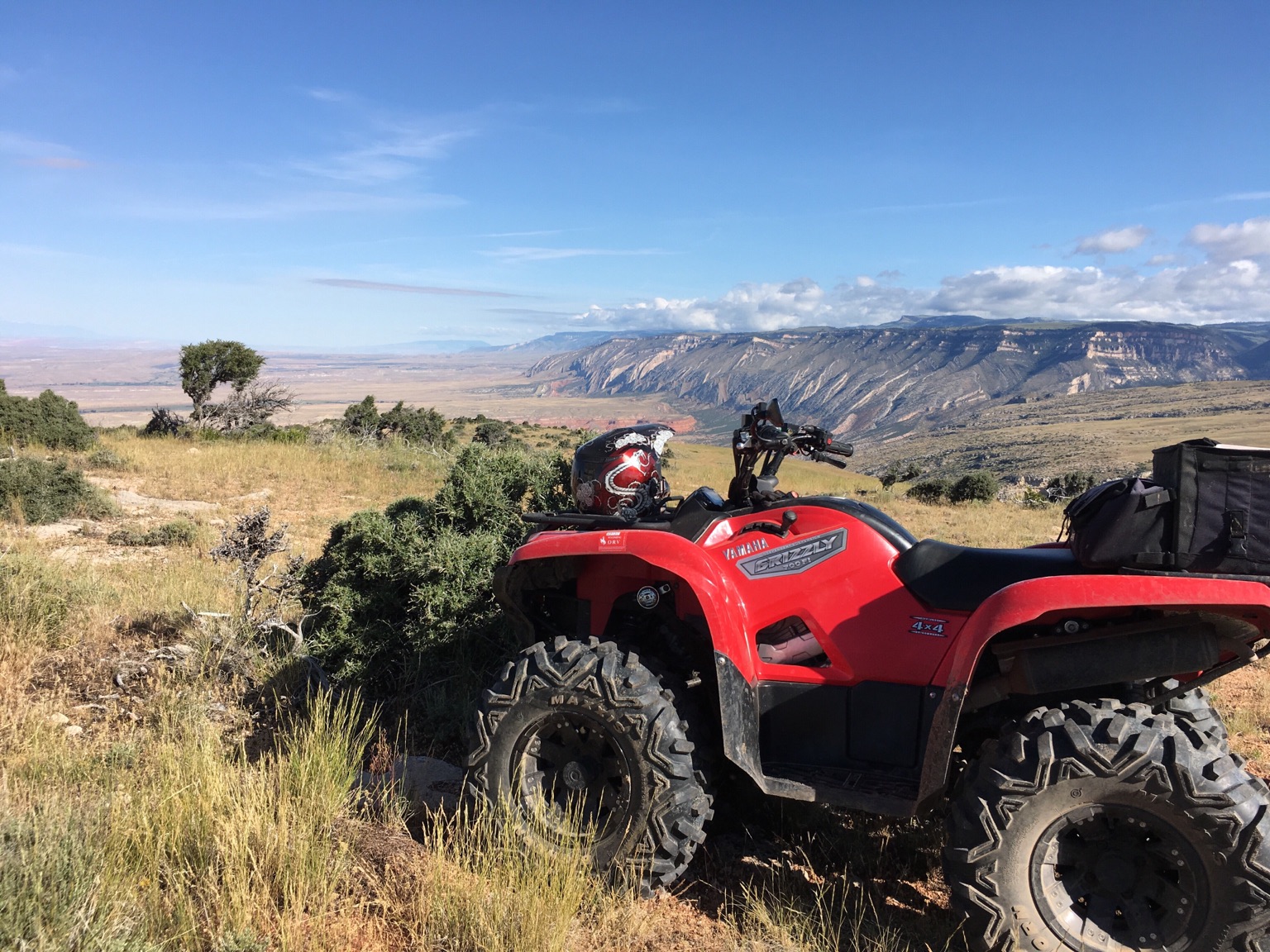 ATV Riding in the Big Horn Mountains Shell Campground