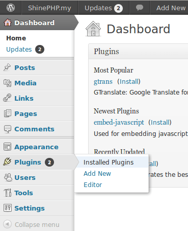 Quadmenu is a wordpress mega menu designed for both desktop and mobile devices. activate_plugins WordPress capability