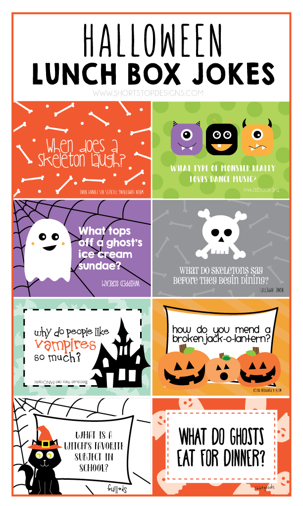 Printable Halloween Jokes - Printable Word Searches