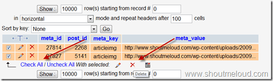 If your wordpress host doesn't automatically set cloudflare for you, follow these steps below: How To Delete Custom Field Values From WordPress Database